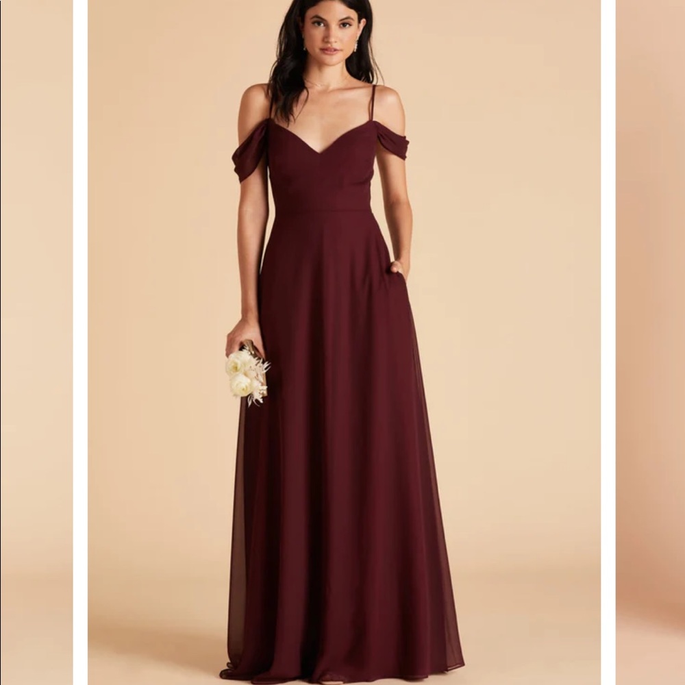 NWT Birdy Grey Devin Convertible Dress in Cabernet XXL